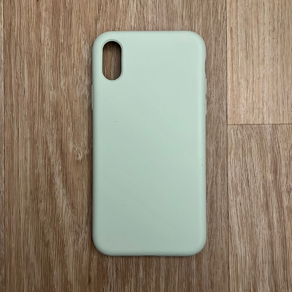 iPhone XS/X Case in Tea Green